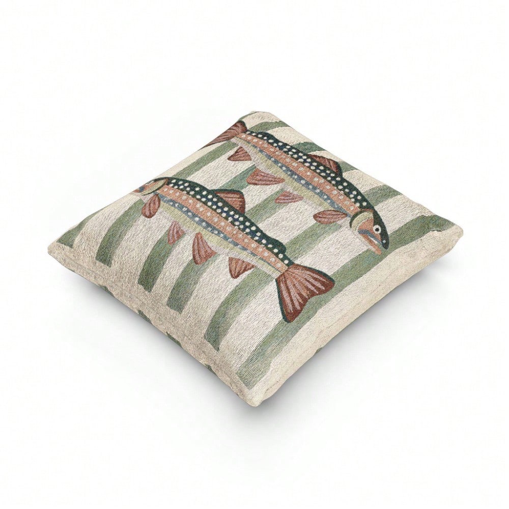 Poduszka dekoracyjna z pstrągi – Pillow Insert 18X18 recenzja i cena