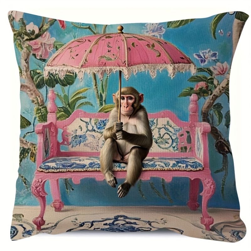 1 szt., Retro różowa poszewka  – Pillow Insert 18X18 recenzja i cena