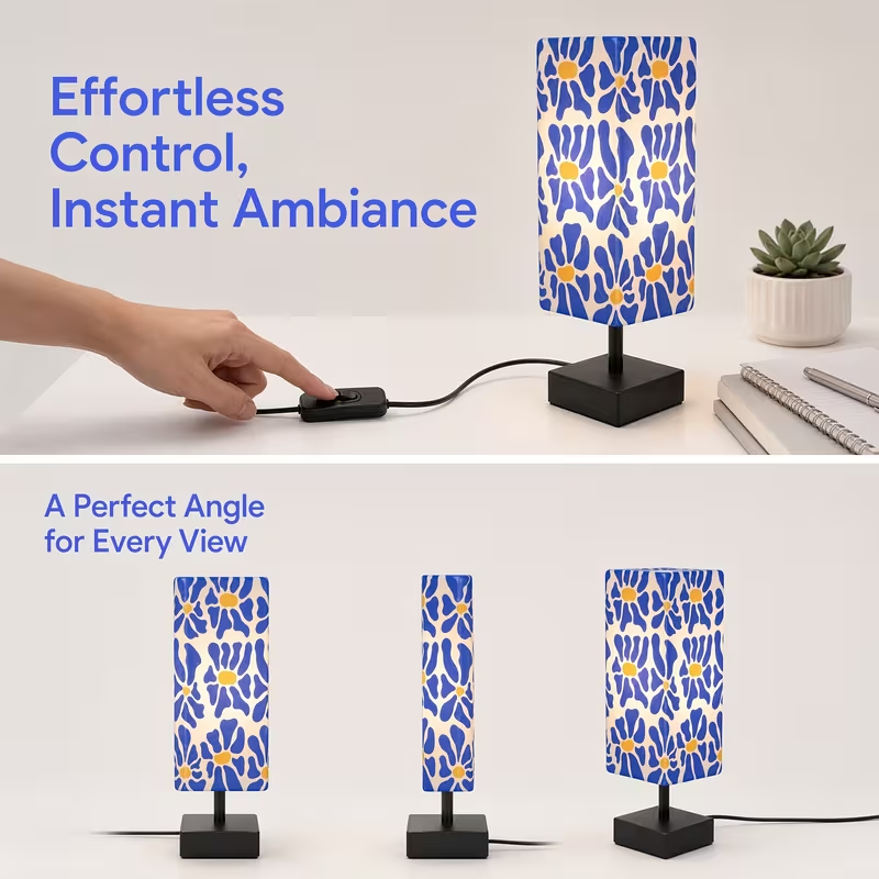 Nowoczesna, kolorowa lampa sto – Home Textiles Usa recenzja i cena