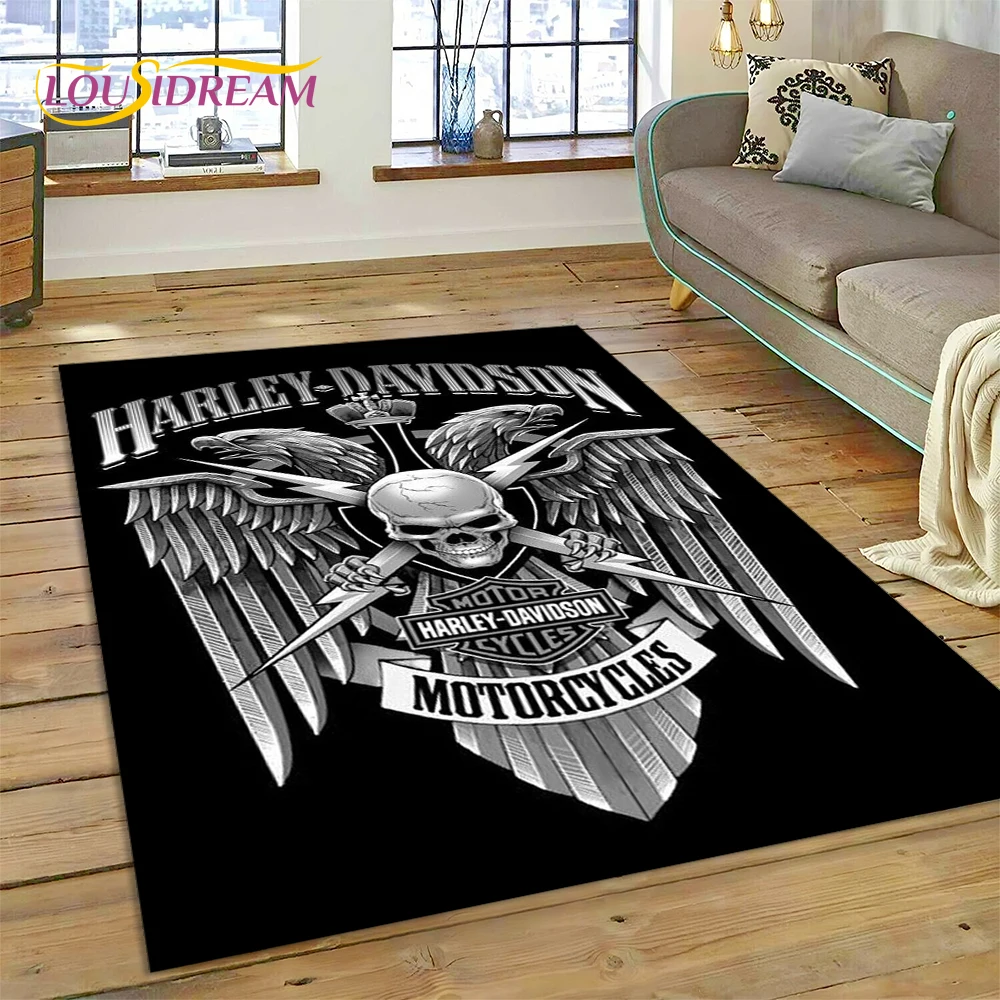 Dywanik z logo motocykla Harle – Home Textiles Sale recenzja i cena